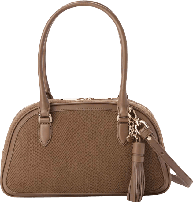 Angie Dome Medium Satchel Bag