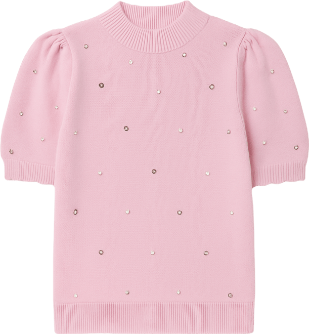 Women's Scallop Embellishment Knit