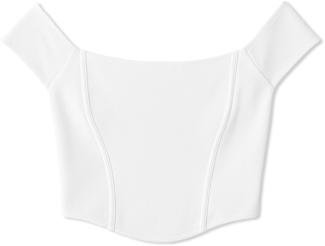 Women's Dolly Joleans Cropped Corset Top, Regular & Plus Size