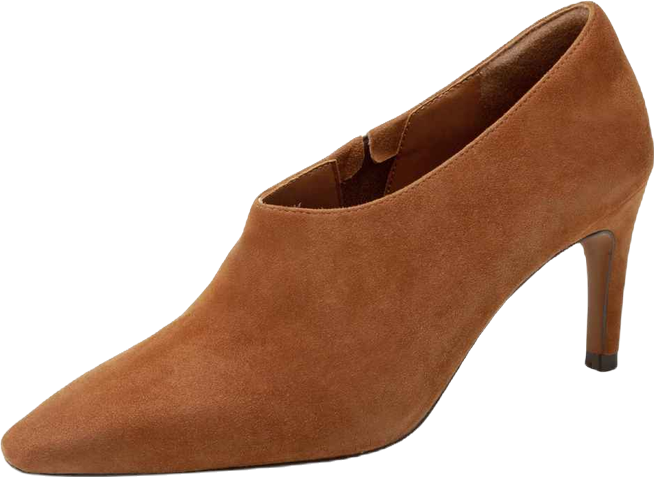 Simone Women's Minimalist Snipped Toe High Heel Shootie