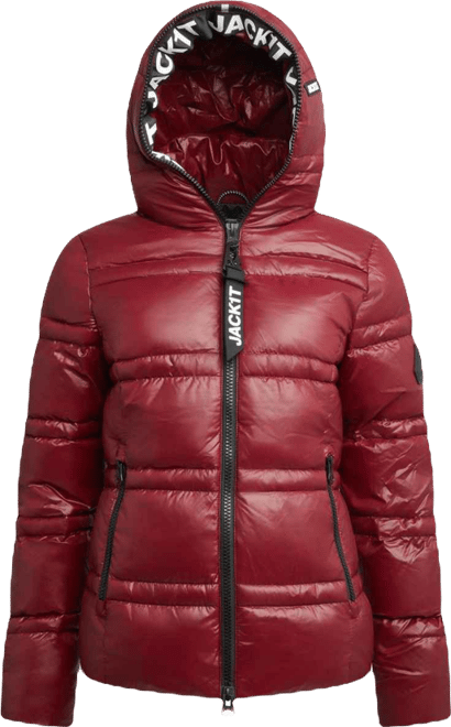 Women's R4D Tramline Racer Hooded Puffer Jacket