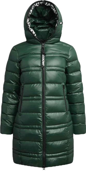 Women's R4D Tramline Hooded Puffer Coat