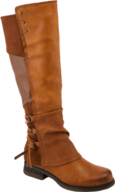 Women's Maxie Back Lace Detail Faux Fur Lined Tall Boot