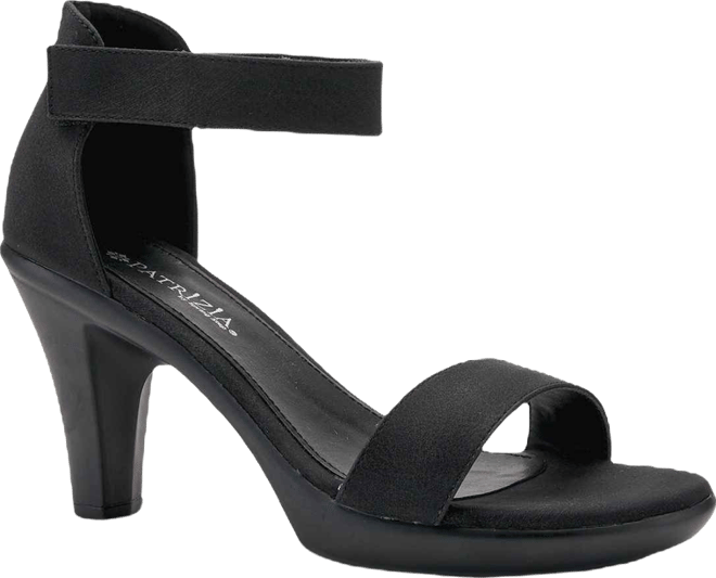 Women's Idol Pearlized Faux Leather Ankle Strap Dress Sandals