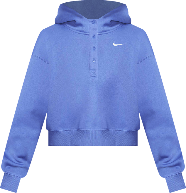 Nike Sportswear Phoenix Fleece Women's Oversized Cropped Henley Hoodie