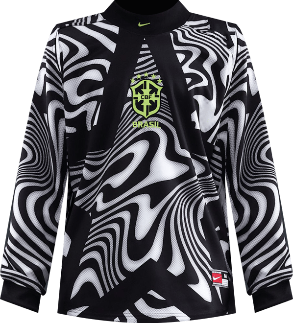 Brasil Hollywood Keepers Jersey de fútbol Nike Dri-FIT para niños talla grande