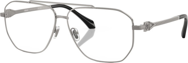 Men's Square Eyeglasses, VE1307