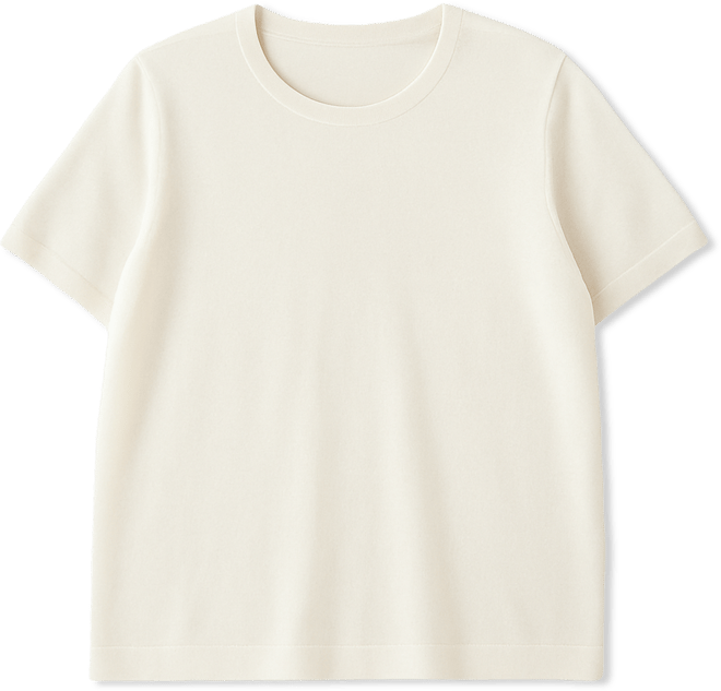 Plus Size Short Sleeve Merino Wool Sweater