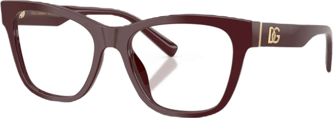 Dolce Gabbana Women's Square Eyeglasses, DG3430