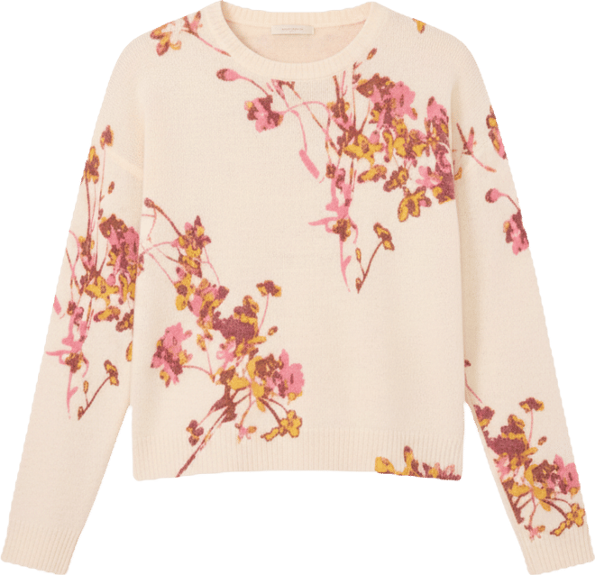 Women's Electric Bouquets Crewneck Sweater