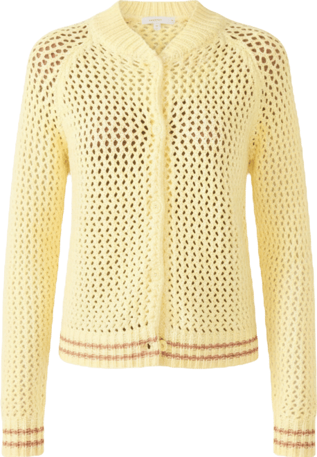 Women's Leiah Crochet Collarless Jacket