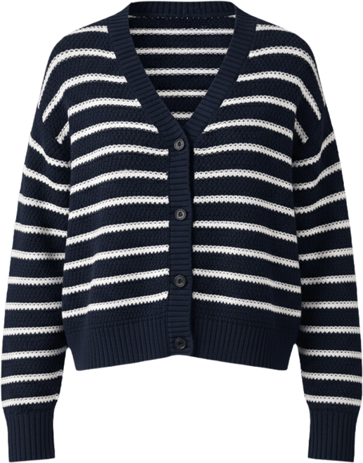 Juniors' Snowflake Standard Fit Cardigan
