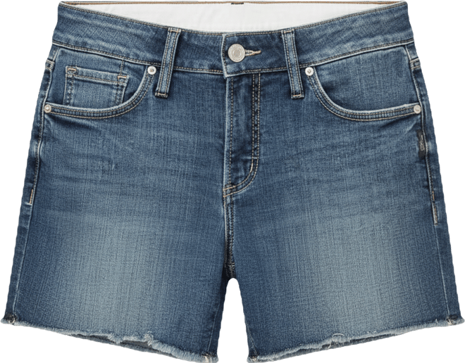 Women's Boyfriend Mid Rise Shorts