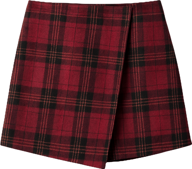 Women's Skip Class Plaid Mini Skort