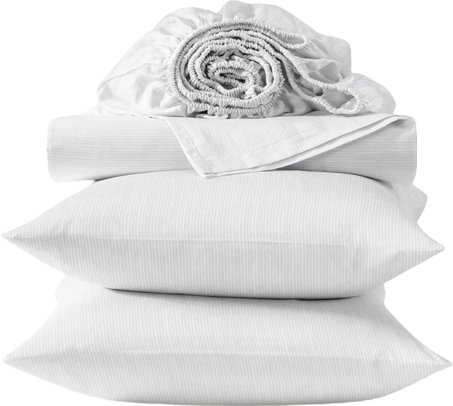 Printed Sateen T300 4-Pc. Sheet Set, King