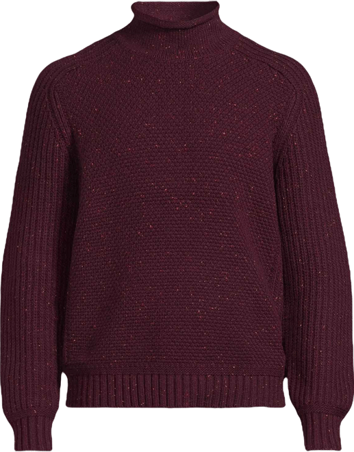 Men's Long Sleeve Roll Neck Sweater