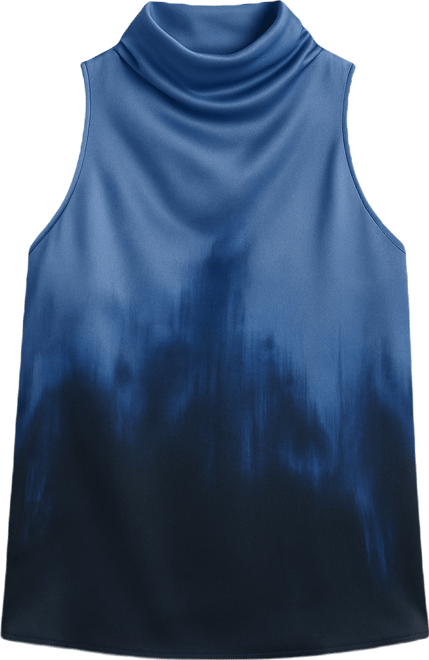 Women's Sleeveless Cowl Neck Top