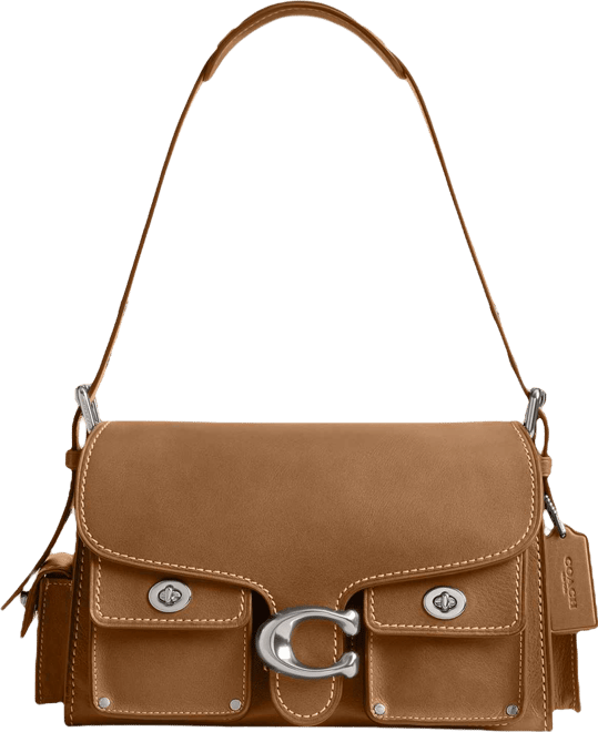 COACH Tabby Turnlock Medium Soft Leather Shoulder Bag - Macy's