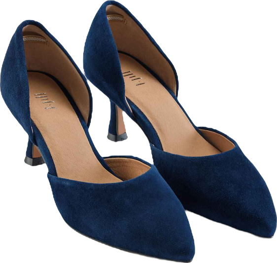 Women's Marlowe D'orsay Kitten Heels Shoes (Blue) (Size: 7.5) | J.Jill