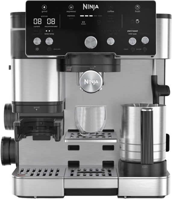 Luxe Caf Essential Series 2-in-1 Espresso and Coffee Machine