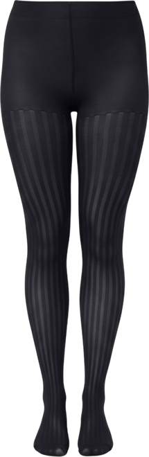 Women's Pinstriped Control Top Tights