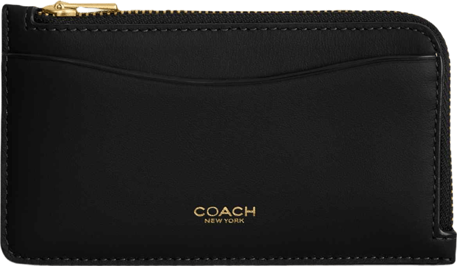 Essential New York Zip Leather Card Case