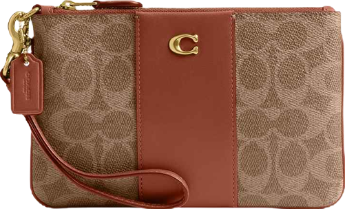 Women's Signature Canvas Wristlet