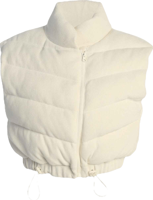 Women's Delma Ribbed Puffer Vest