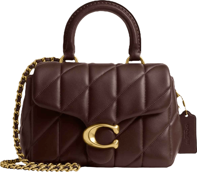 Tabby Mini Quilted Top Handle Handbag