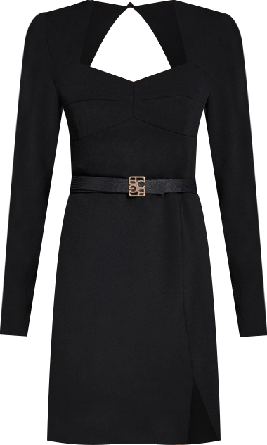 Women's Square Neck Corset A-Line Dress