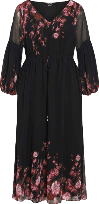 Women's Romance Border Dress