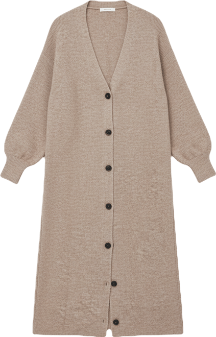 Plus Size Women's Button Front Duster Cardigan