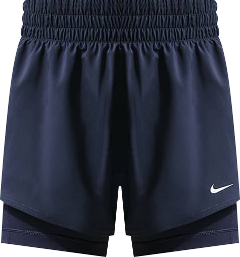 Nike One Women's Dri-FIT High-Waisted 3" 2-in-1 Shorts