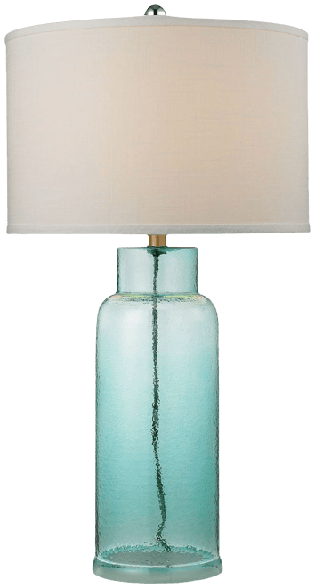 Dimond Glass Bottle Table Lamp