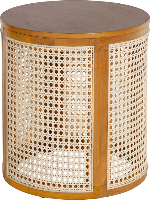 ` 15.7" Wood Easy Assembly Side Table 15.7" Wood Easy Assembly Side Table