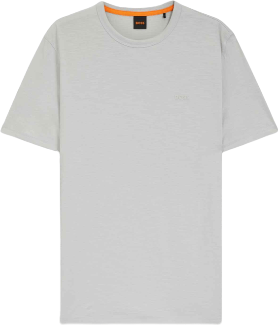 Boss by  Men's Slub-Cotton Logo Detail T-Shirt