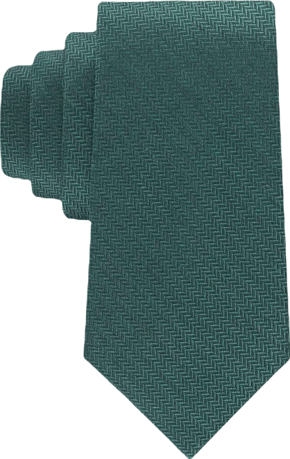 Men's Hazel Herringbone Solid Tie