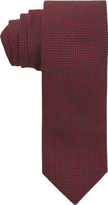 Boss by  Men's Cotton Silk Structured Tie