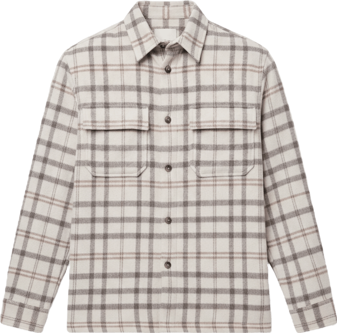 Men's Check Flannel Overshirt