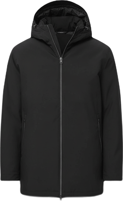 Men's Water-Repellent Hooded Parka