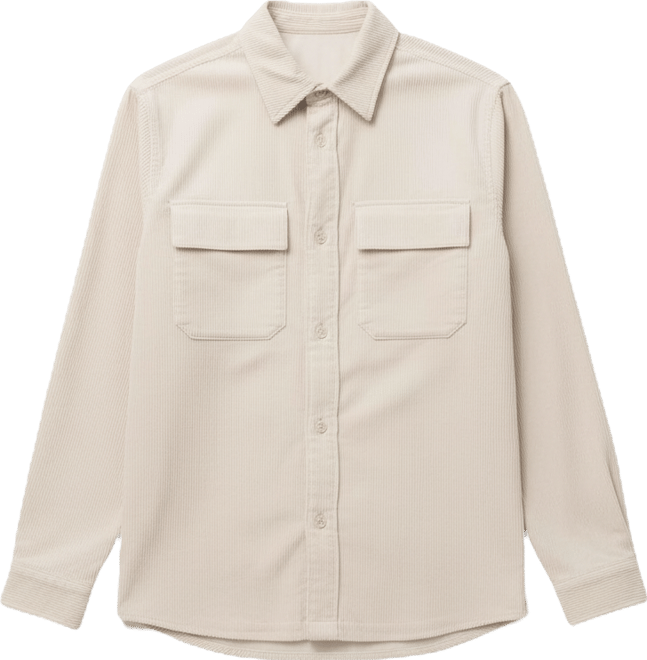 Men's Corduroy Pockets Overshirt