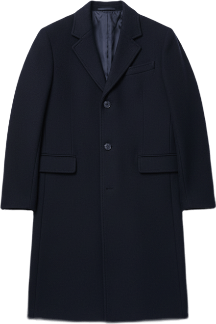 Men's Wool Overcoat