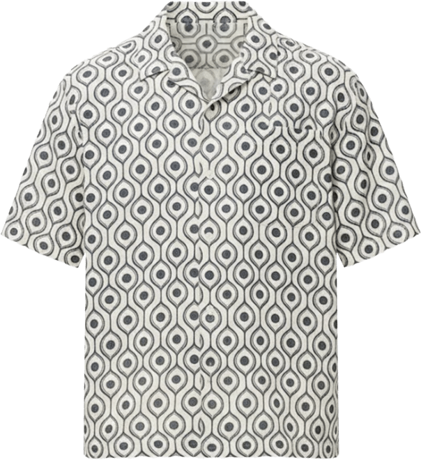 Men's Relaxed-Fit Printed Shirt