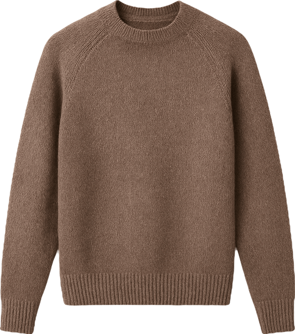 Men's Fine-Knit Wool-Blend Sweater