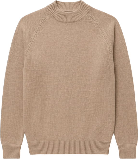 Men's Wool Perkins Neck Sweater