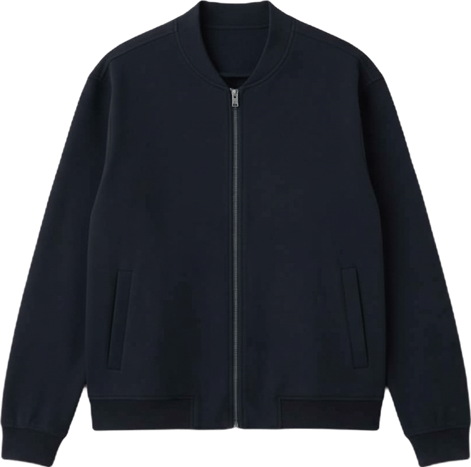 Men's Bomber Zip Sweatshirt