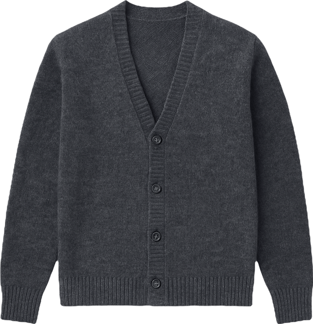 Men's Knitted Button Cardigan