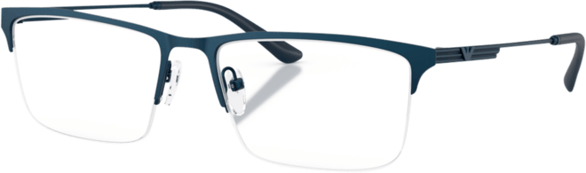 Men's Square Eyeglasses, EA1177