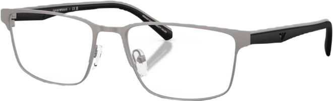 Men's Square Eyeglasses, EA1175