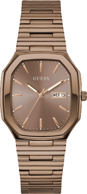 Men's Coffee Brown Analog Watch, 35mm